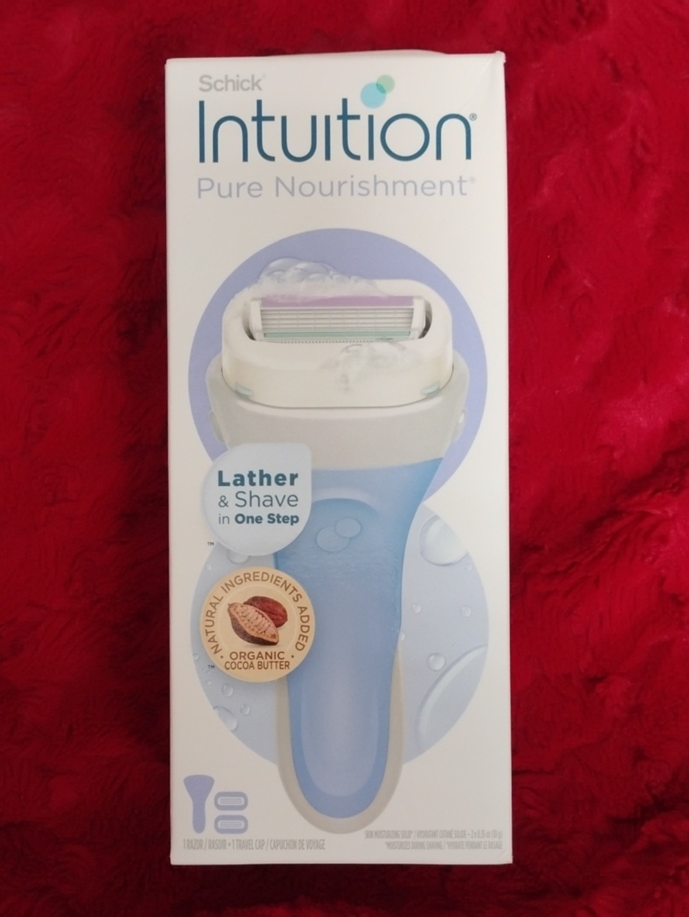 Schick Intuition Pure Nourishment Razor Cocoa Butter